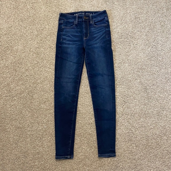American Eagle Size - 0 “super stretch jean” - Picture 1 of 5